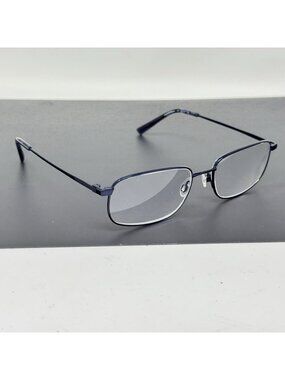 Flexon Eyeglasses Shiny Navy Metal Frame FLEXON H6054 410 54 [] 17 145